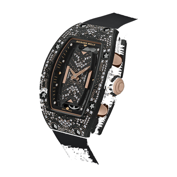 Richard Mille "Misty Night" RM 07-01 Black Carbon Rubber 31.4mm
