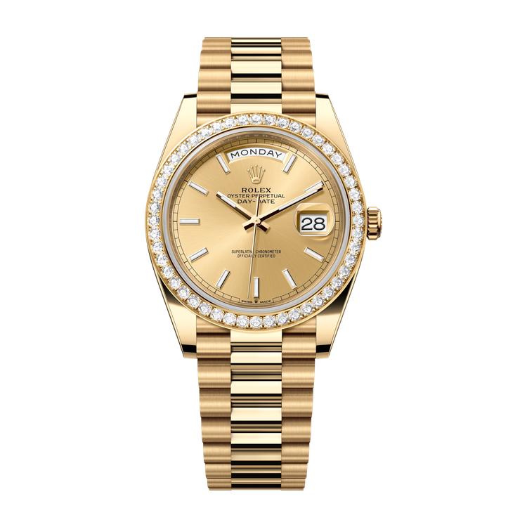 Rolex Day-Date 40 Champagne Yellow Gold 40mm