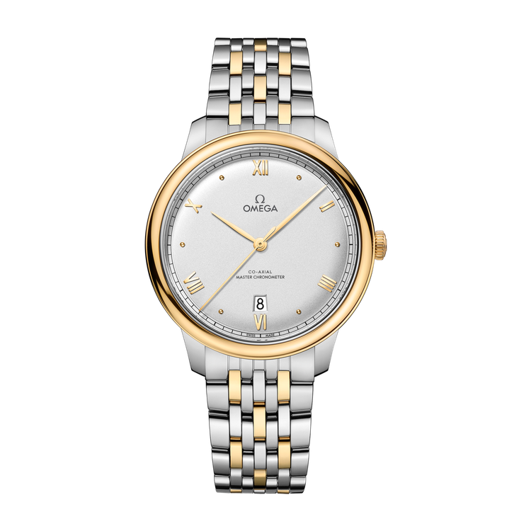 Omega De Ville Prestige Silver Two-Tone 40mm