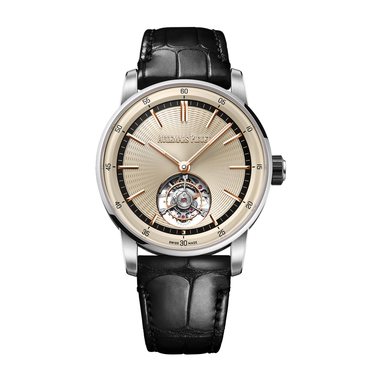 Audemars Piguet Code 11.59 Selfwinding Flying Tourbillon Cream Ceramic Alligator Leather 41mm