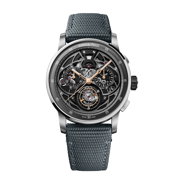 Audemars Piguet Code 11.59 Selfwinding Flying Tourbillon Chronograph Rose Gold Ceramic Rubber 41mm