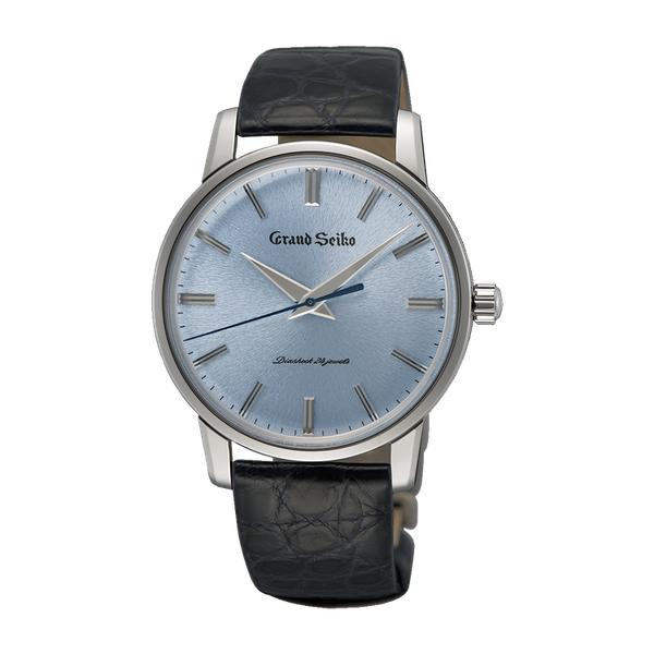 Grand Seiko Elegance Blue Titanium Alligator Leather 38mm