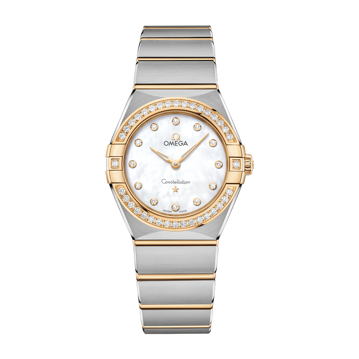 Omega Constellation White Two-Tone 28mm