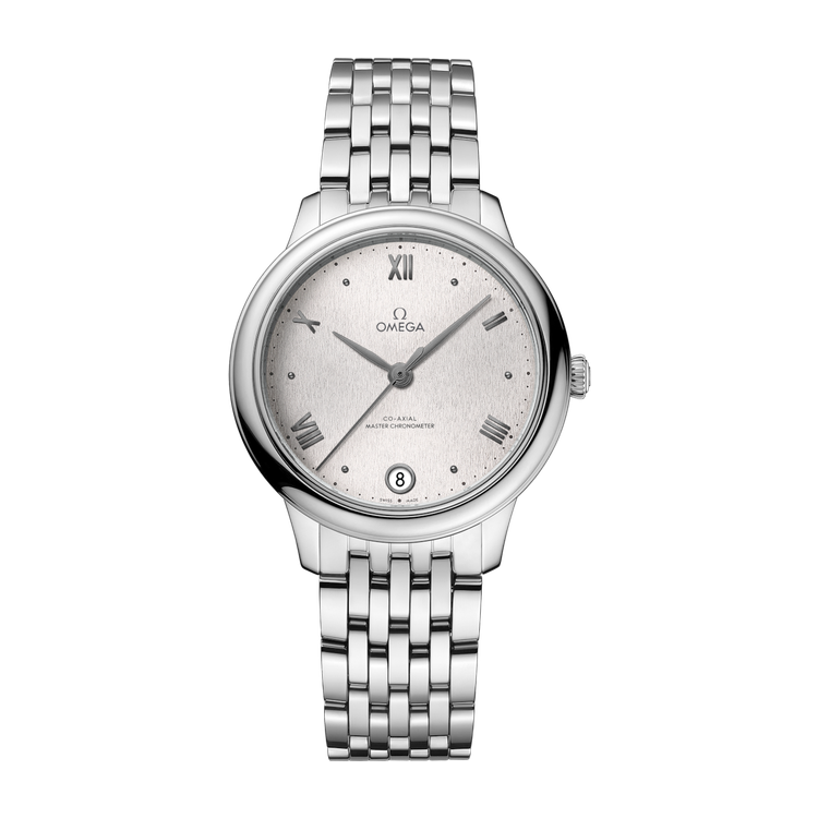 Omega De Ville Prestige Silver Steel 34mm