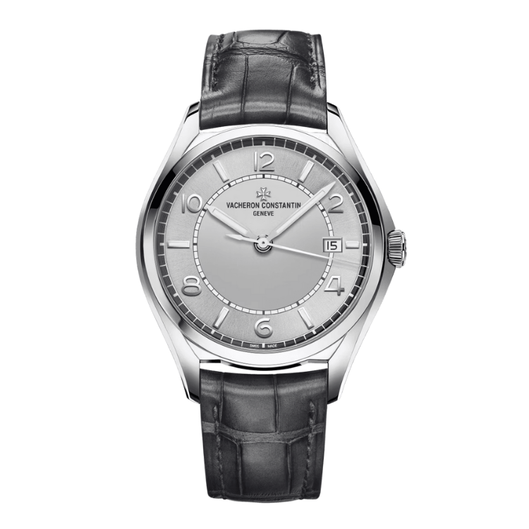 Vacheron Constantin Fiftysix Self-winding Grey Steel Alligator Leather 40mm