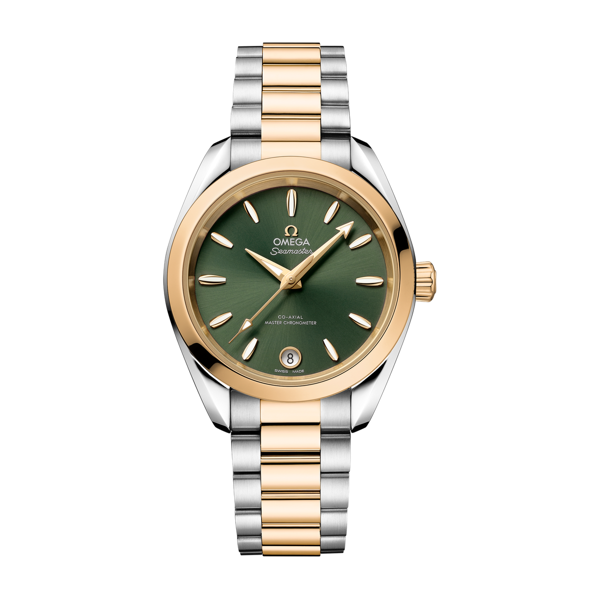 Omega Seamaster Aqua Terra Shades Green Two-Tone 34mm