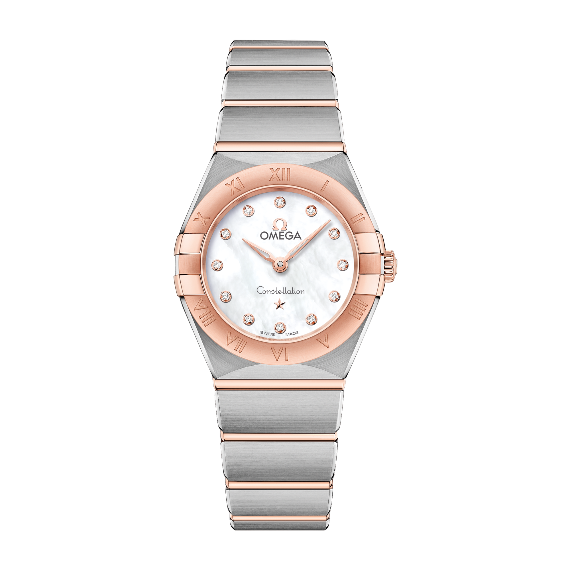 Omega Constellation White Two-Tone 25mm