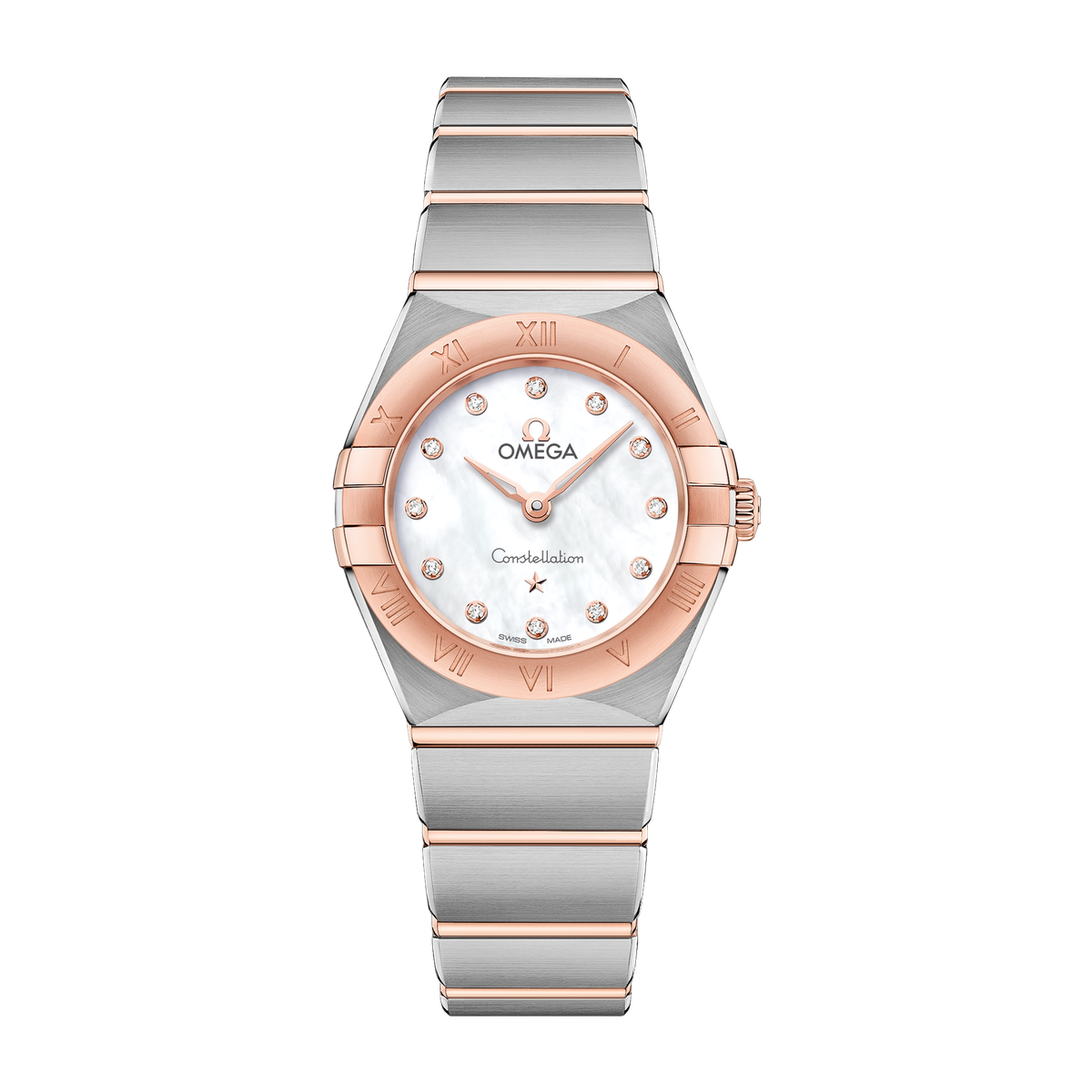 Omega Constellation White Two-Tone 25mm