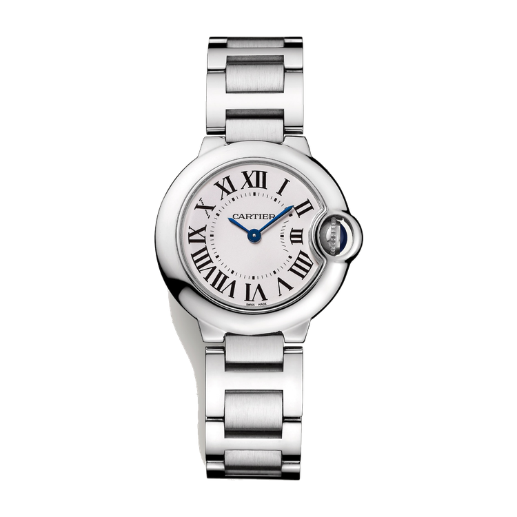 Cartier Ballon Bleu 28 mm Silver Steel 28mm