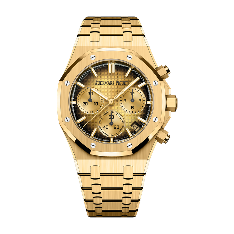 Audemars Piguet Royal Oak Selfwinding Chronograph Gold Yellow Gold 41mm