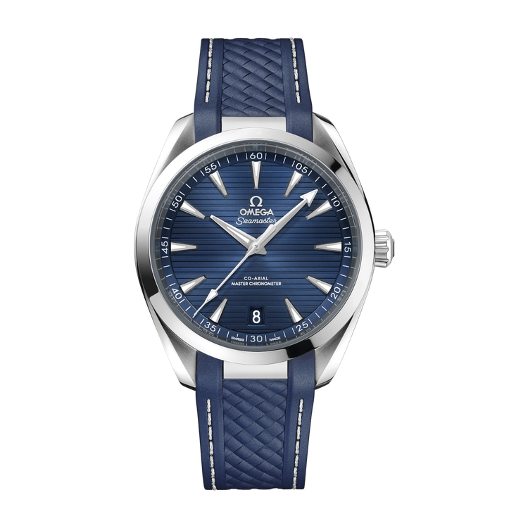 Omega Seamaster Aqua Terra 150M Blue Steel Rubber 41mm