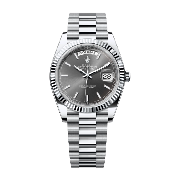 Rolex Day-Date 40 Dark Grey Platinum 40mm
