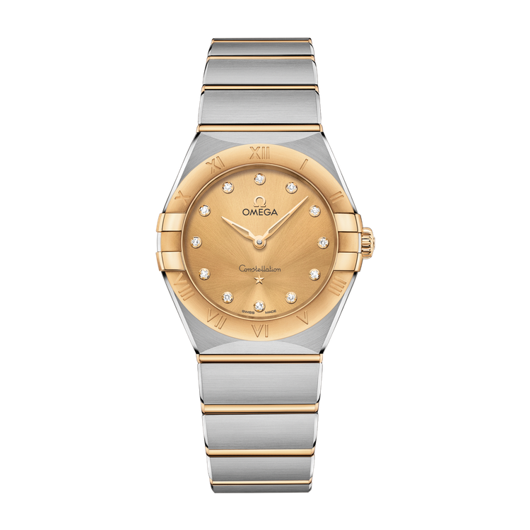 Omega Constellation Yellow Two-Tone 28mm