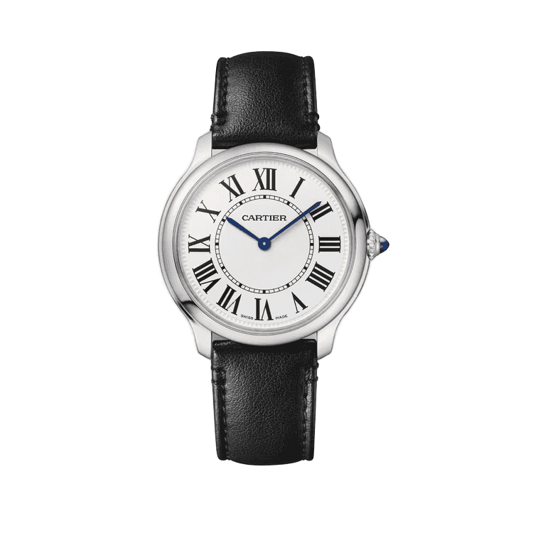 Cartier Ronde Must White Leather 29mm
