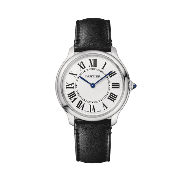 Cartier Ronde Must White Leather 29mm