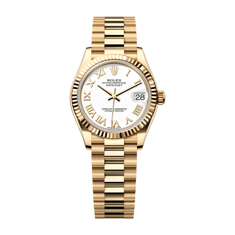 Rolex Datejust 31 White Yellow Gold 31mm