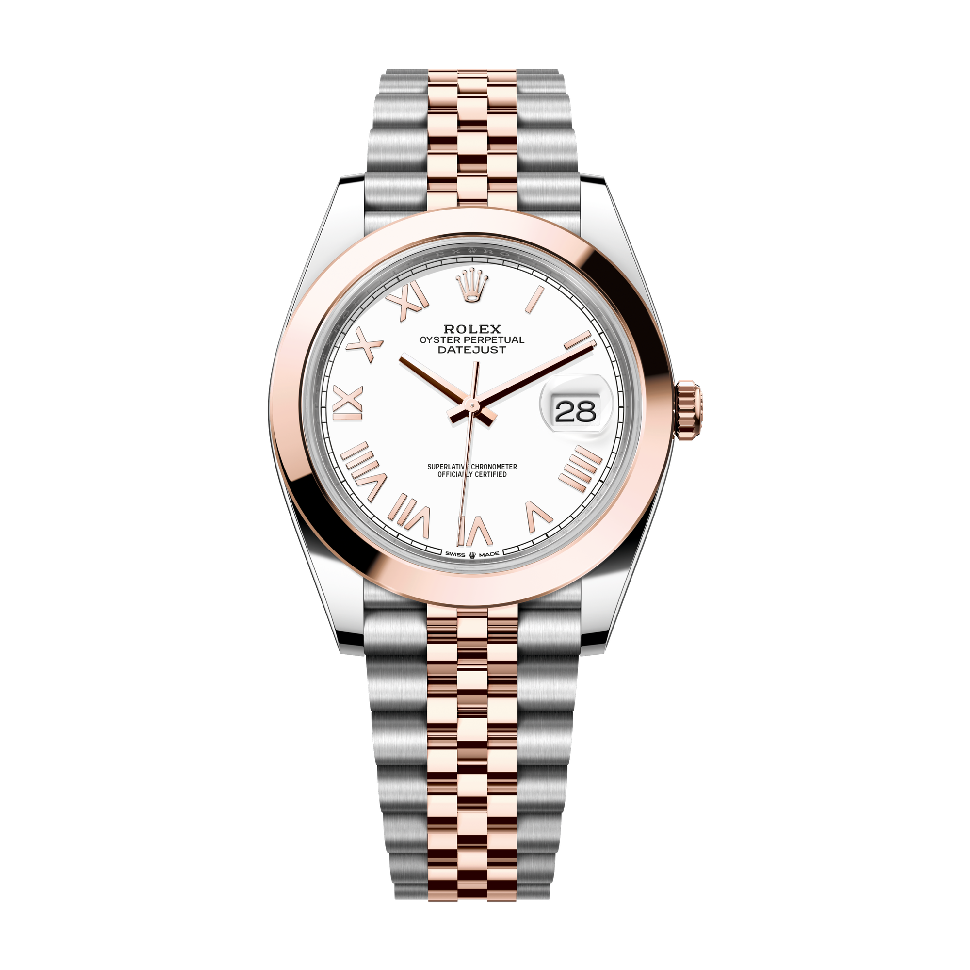 Rolex Datejust 41 White Two-Tone 41mm