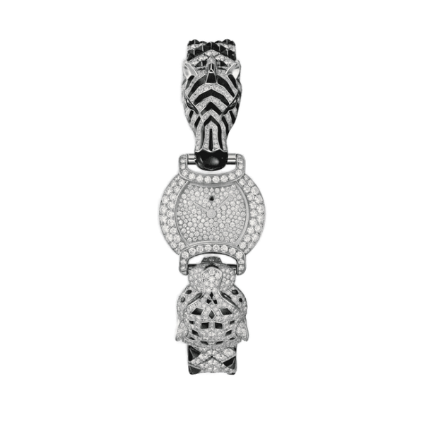 Cartier Indomptables Diamond Pave White Gold 22.2mm