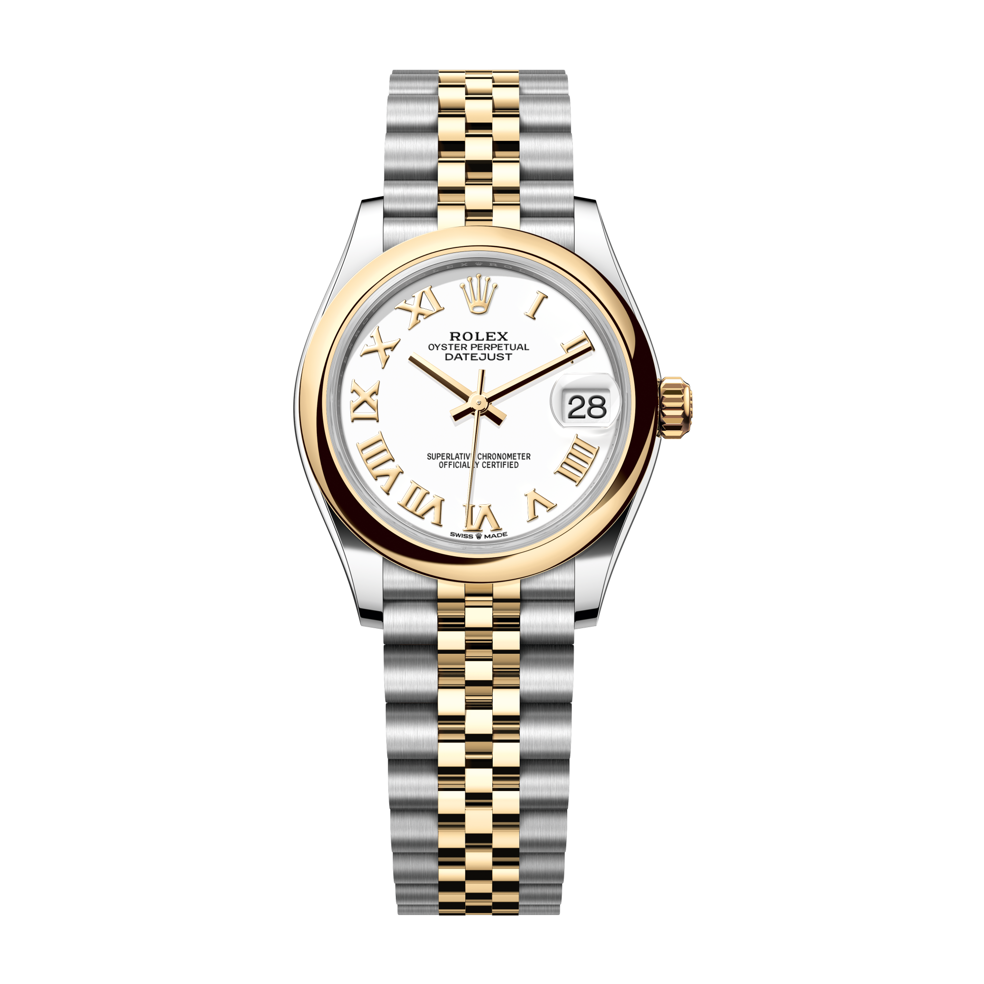 Rolex Datejust 31 White Two-Tone 31mm