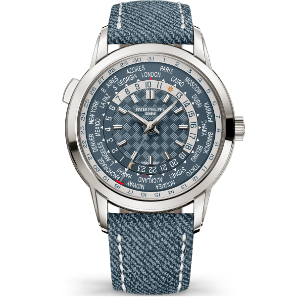 Patek Philippe Complications Blue White Gold Fabric 40mm