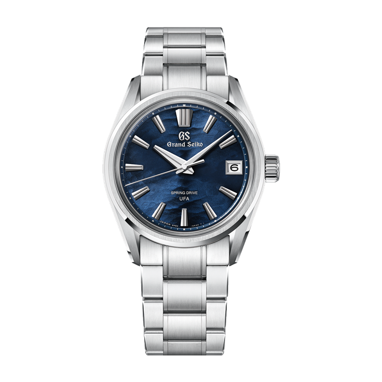 Grand Seiko "Lake Suwa" Evolution 9 Spring Drive U.F.A. Blue Steel 37mm
