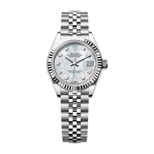 Rolex Lady-Datejust Mother of Pearl Steel & White Gold 28mm