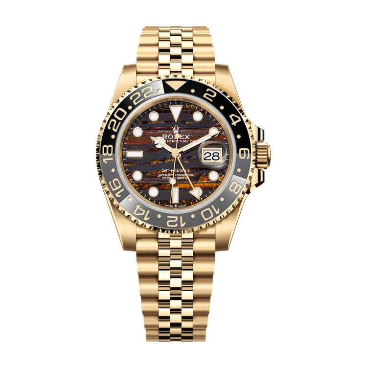 Rolex GMT-Master II Brown Yellow Gold 40mm