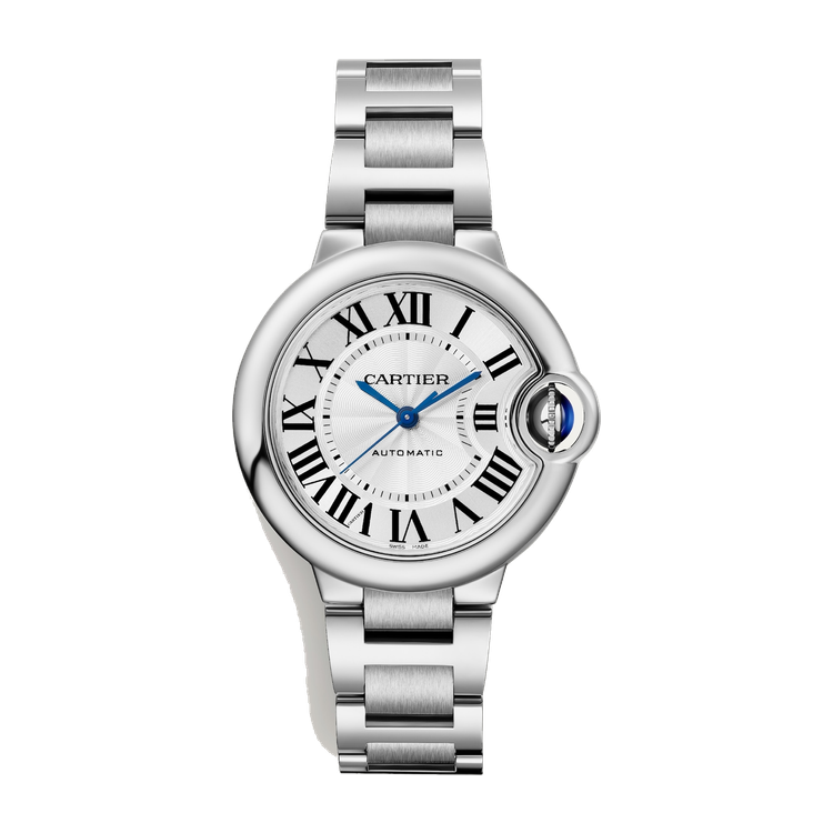 Cartier Ballon Bleu 33 mm Silver Steel 33mm