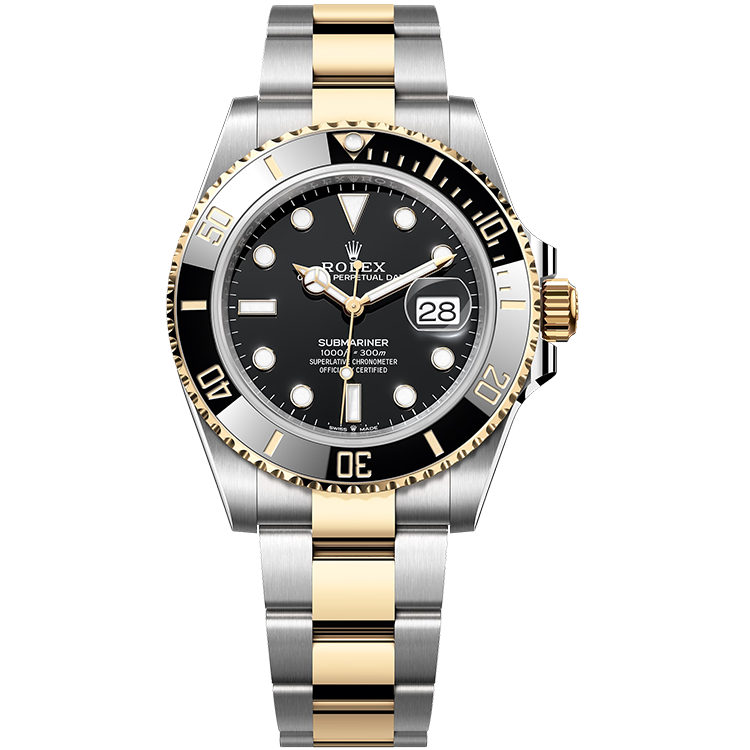 Rolex Submariner Black Steel 41mm