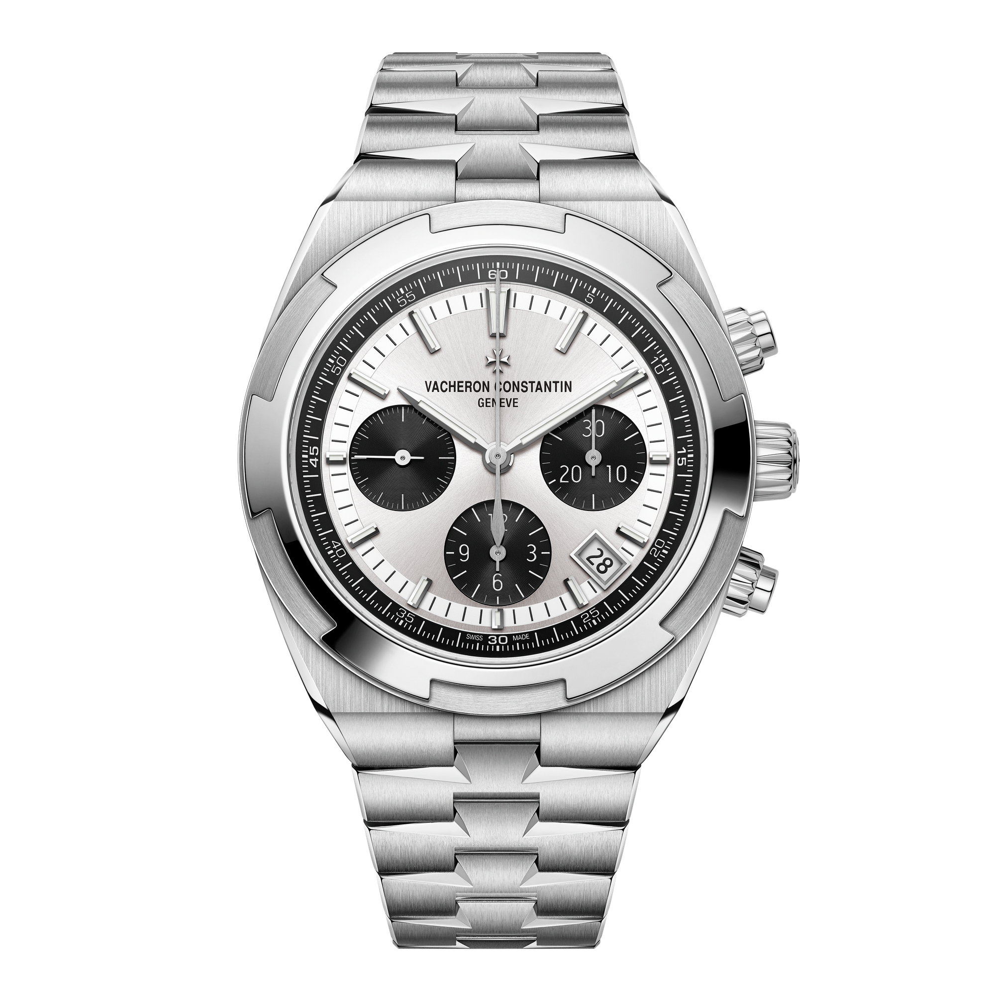 Vacheron Constantin Overseas Chronograph Silver Steel 42.5mm