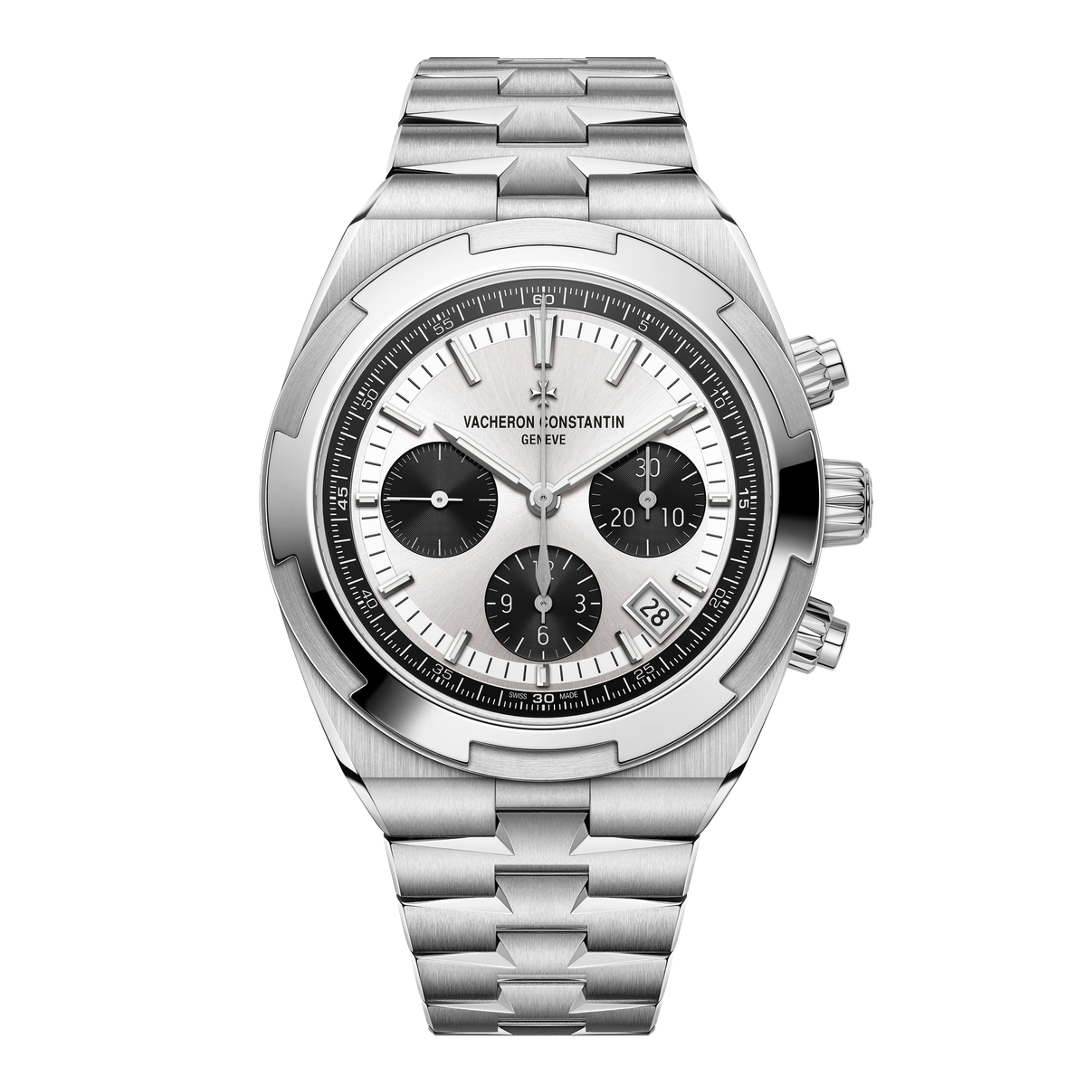 Vacheron Constantin Overseas Chronograph Silver Steel 42.5mm