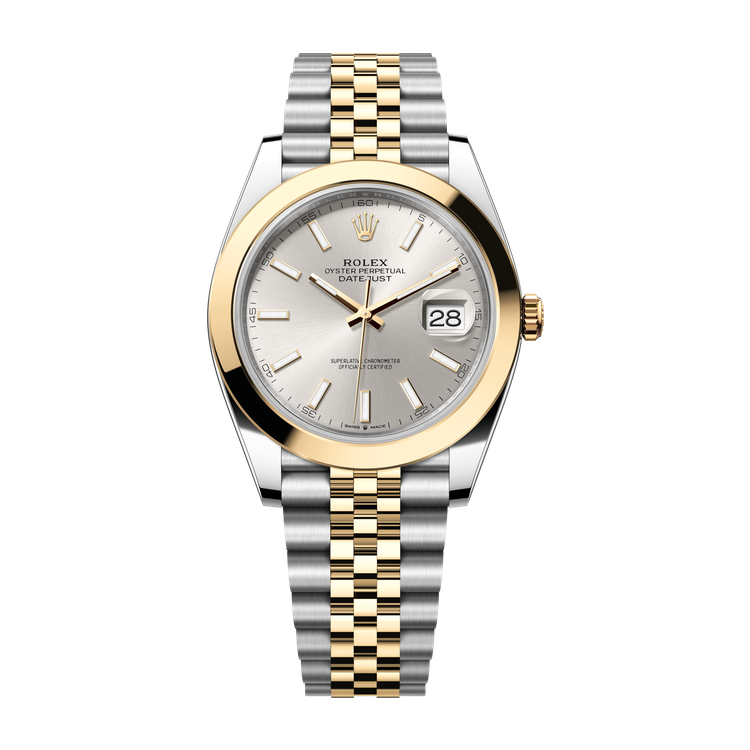 Rolex Datejust 41 Silver Two-Tone 41mm
