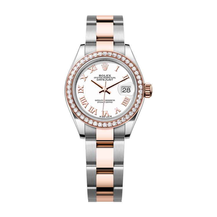 Rolex Lady-Datejust White Two-Tone 28mm