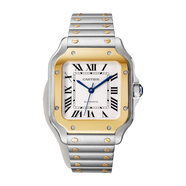 Cartier Santos de Cartier Medium Silver Steel 35.1mm