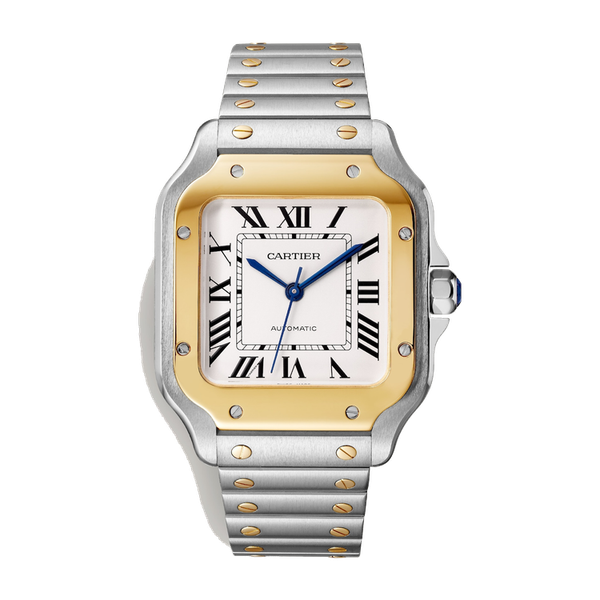 Cartier Santos de Cartier Medium Silver Steel 35.1mm
