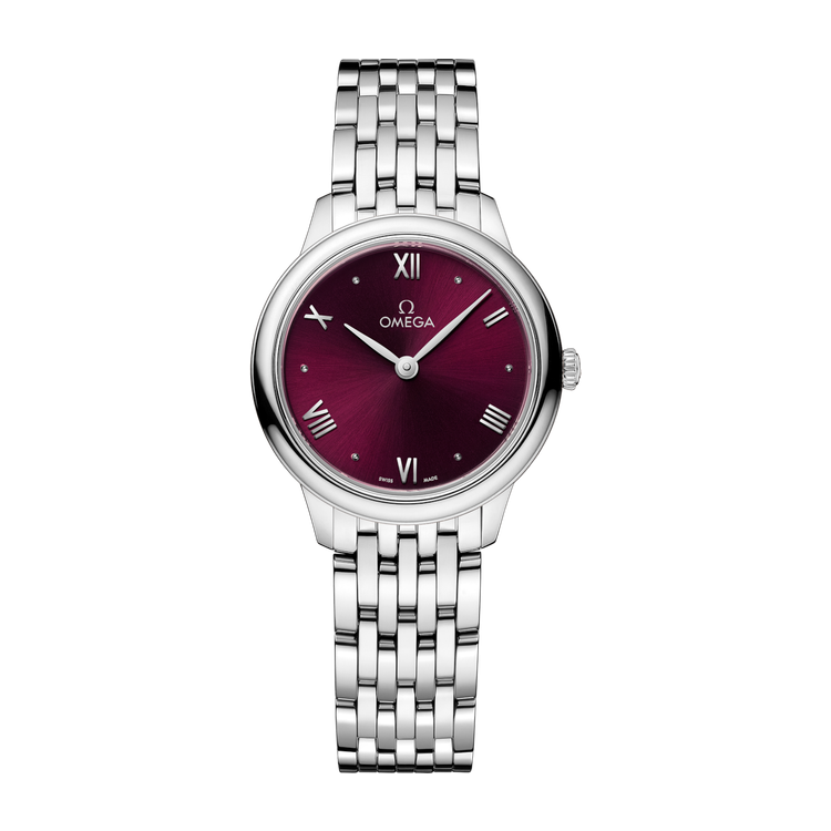 Omega De Ville Prestige Red Steel 27.5mm