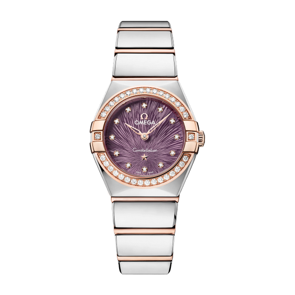 Omega Constellation Purple Two-Tone 25mm