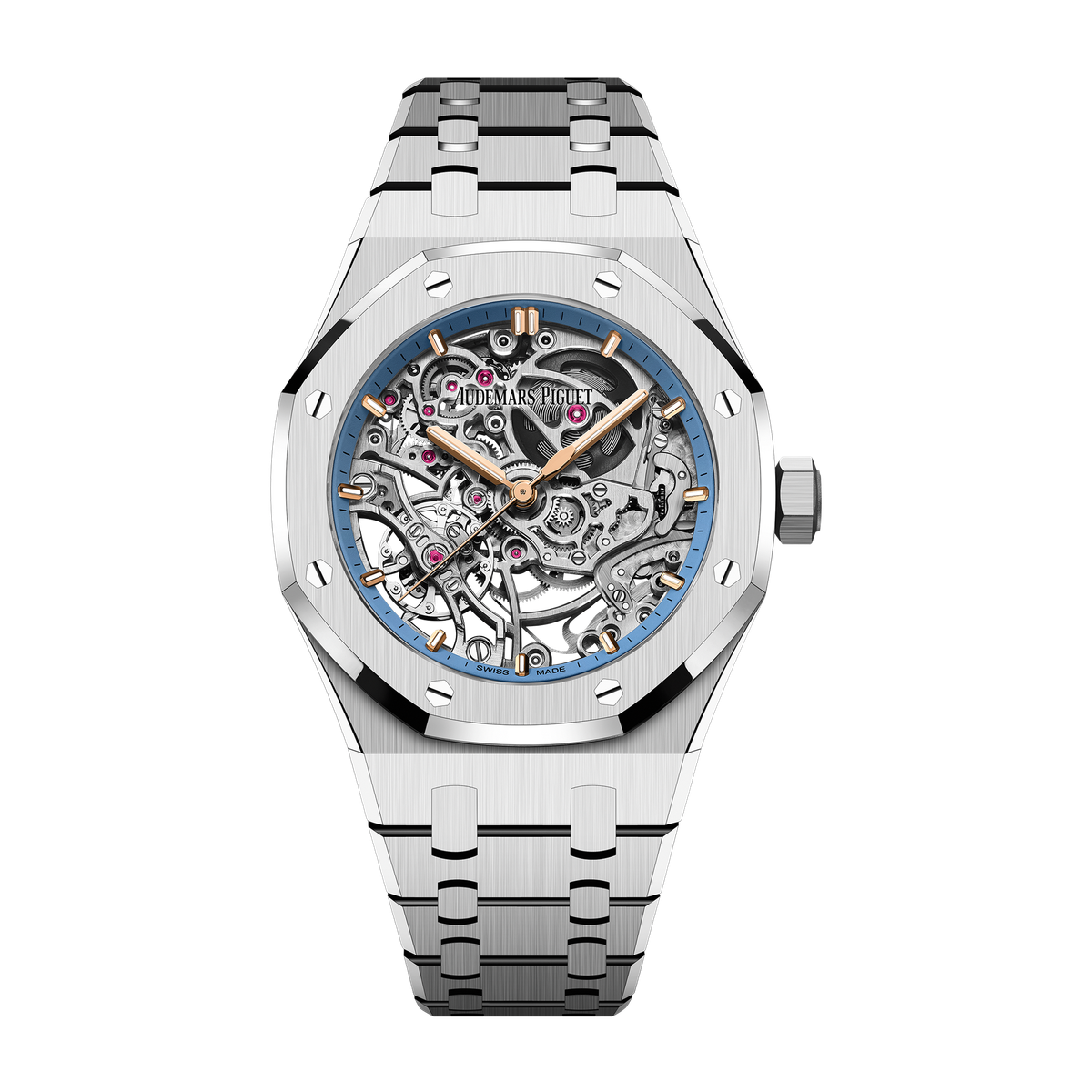 Audemars Piguet Royal Oak Double Balance Wheel Openworked Skeleton White Gold 37mm