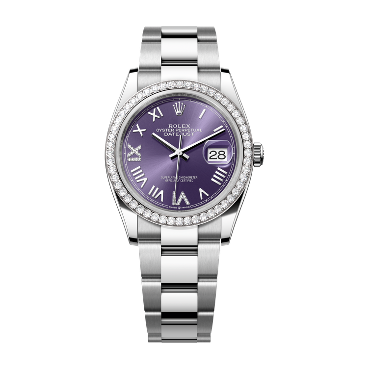 Rolex Datejust 36 Purple Two-Tone 36mm