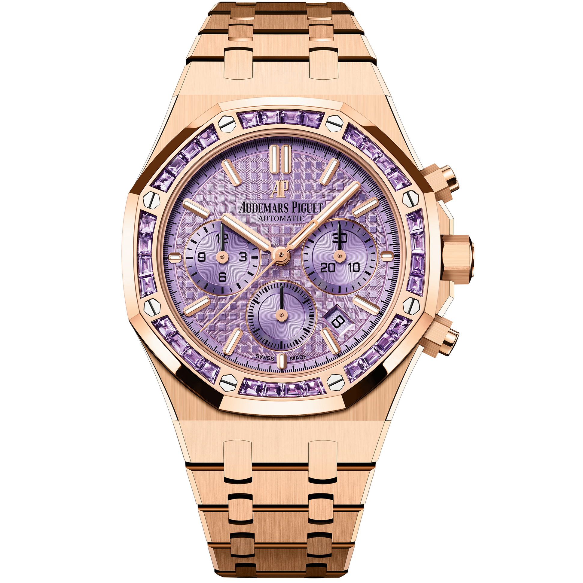 Audemars Piguet Royal Oak Chronograph Purple Rose Gold 41mm