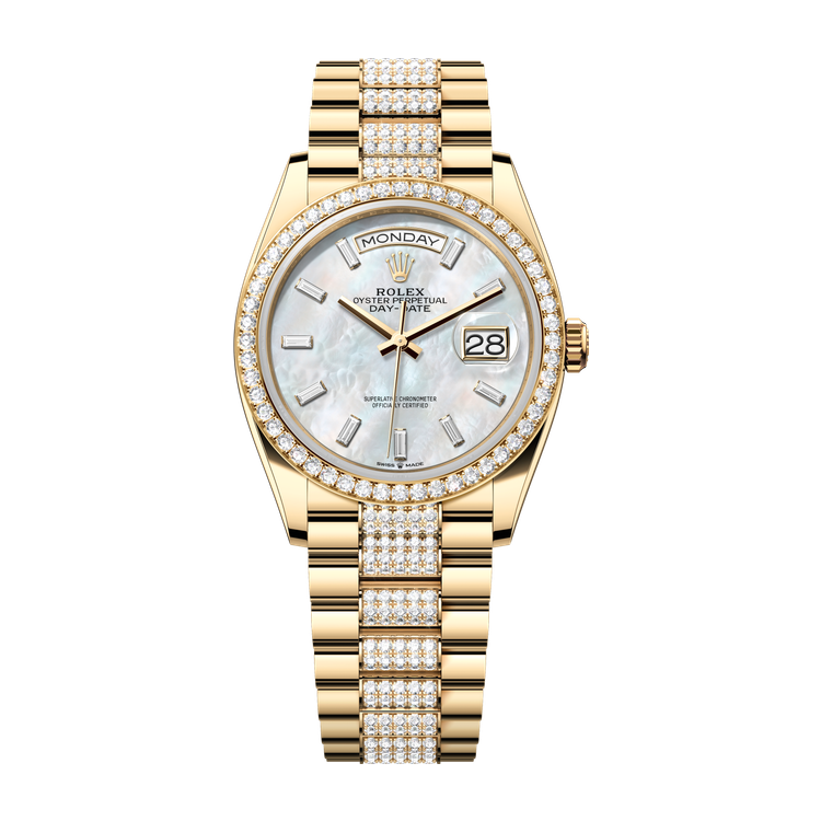 Rolex Day-Date 36 Mother of Pearl Yellow Gold 36mm