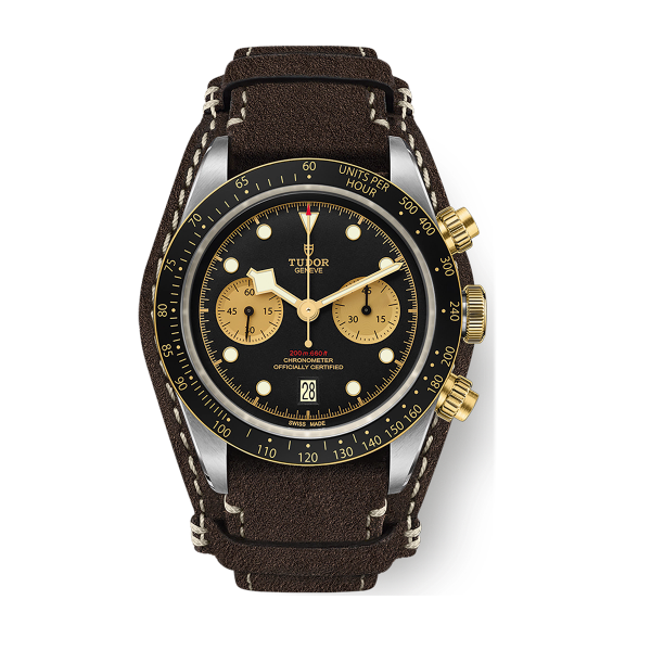 Tudor Black Bay Chrono S&G Two-Tone Leather 41mm