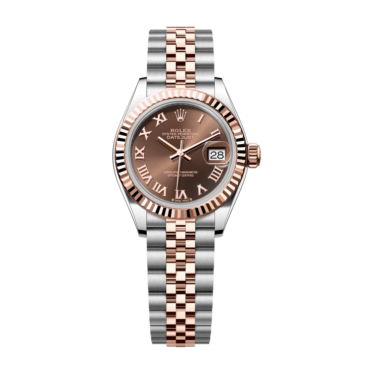 Rolex Lady-Datejust Chocolate Two-Tone 28mm