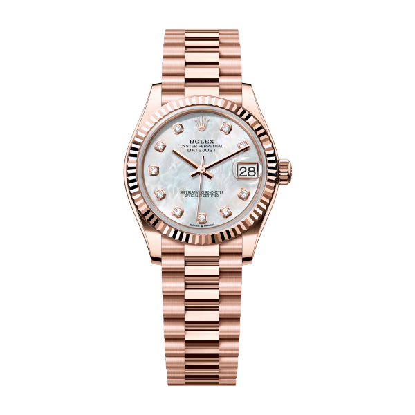 Rolex Datejust 31 Mother of Pearl Rose Gold 31mm