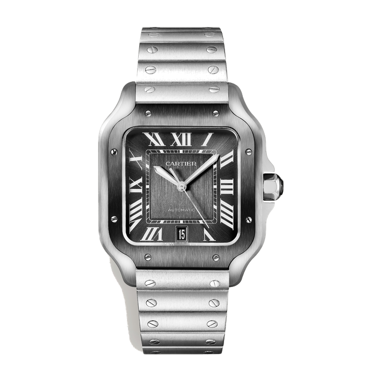 Cartier Santos de Cartier Large Grey Steel 39.8mm