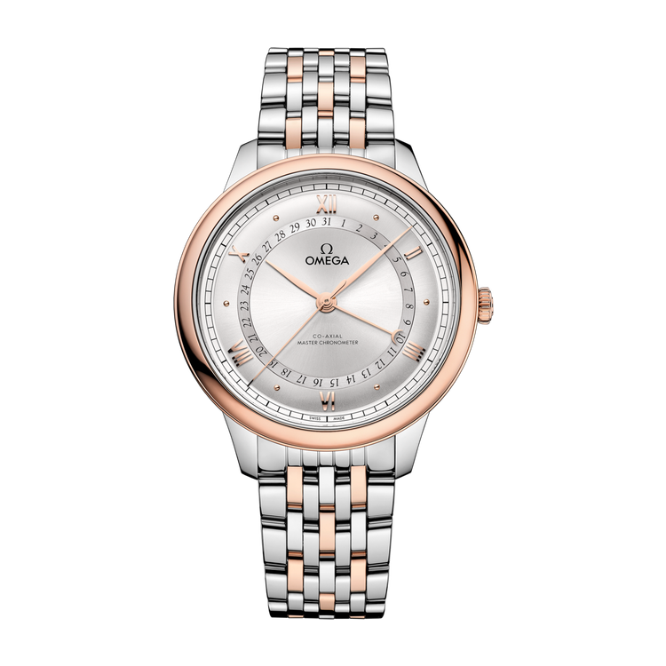 Omega De Ville Prestige Silver Two-Tone 42mm