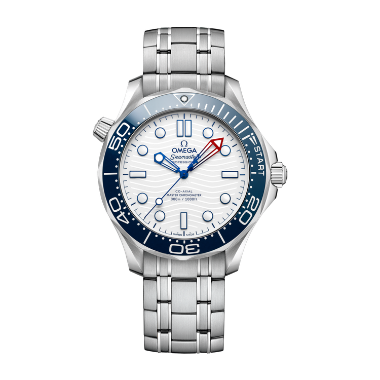 Omega "America's Cup" Seamaster Diver 300M White Steel 42mm
