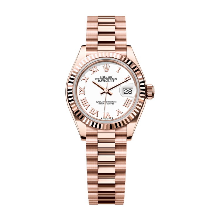 Rolex Lady-Datejust White Rose Gold 28mm