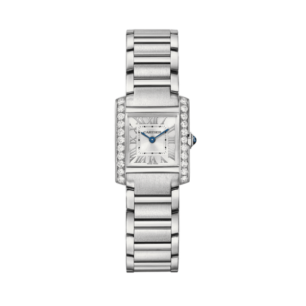 Cartier Tank Française Silver Steel 21.2mm