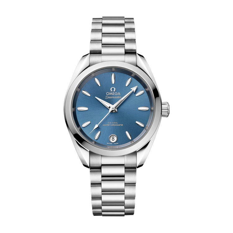 Omega Seamaster Aqua Terra Shades Blue Steel 34mm